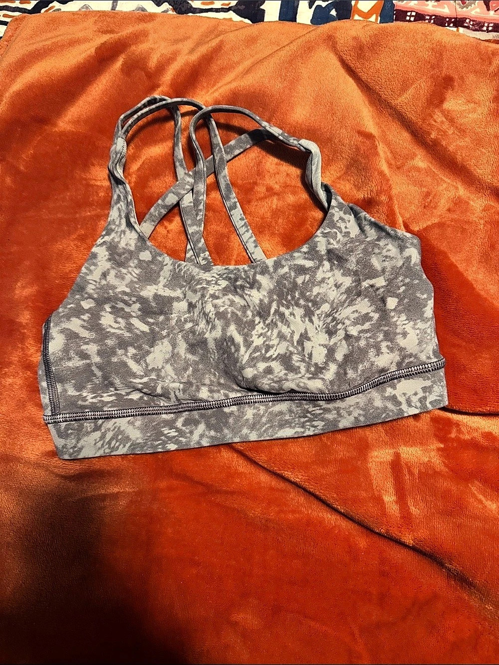 lululemon Free to Be Bra Wild Sports Bra in Gray